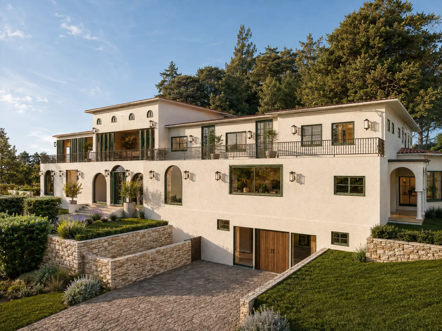 Villa Heights Residence — exterior character study