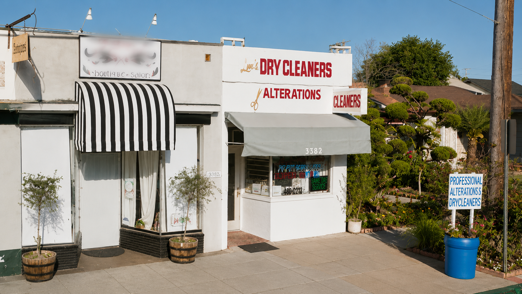 Mother’s Kitchen — original storefront condition prior to tenant improvement