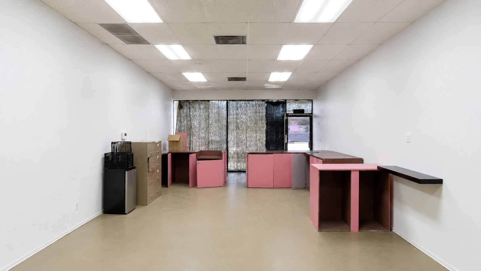 Seaside Creamery — existing service counter area prior to redesign
